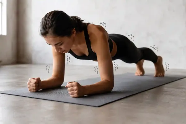 corpo trema durante yoga e Pilates